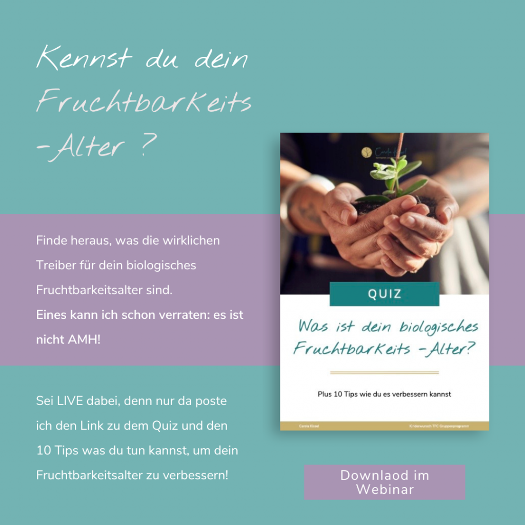 Dein Fruchtbarkeitsalter